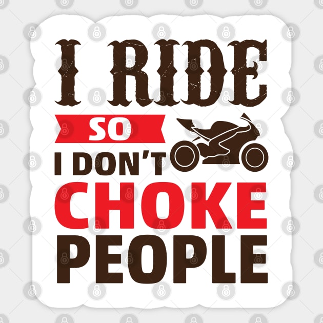 Motorcycle Quote Sticker by CRE4TIX